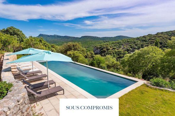 Vente Maison Lussan 9&nbsp;Pièces 350&nbsp;m²