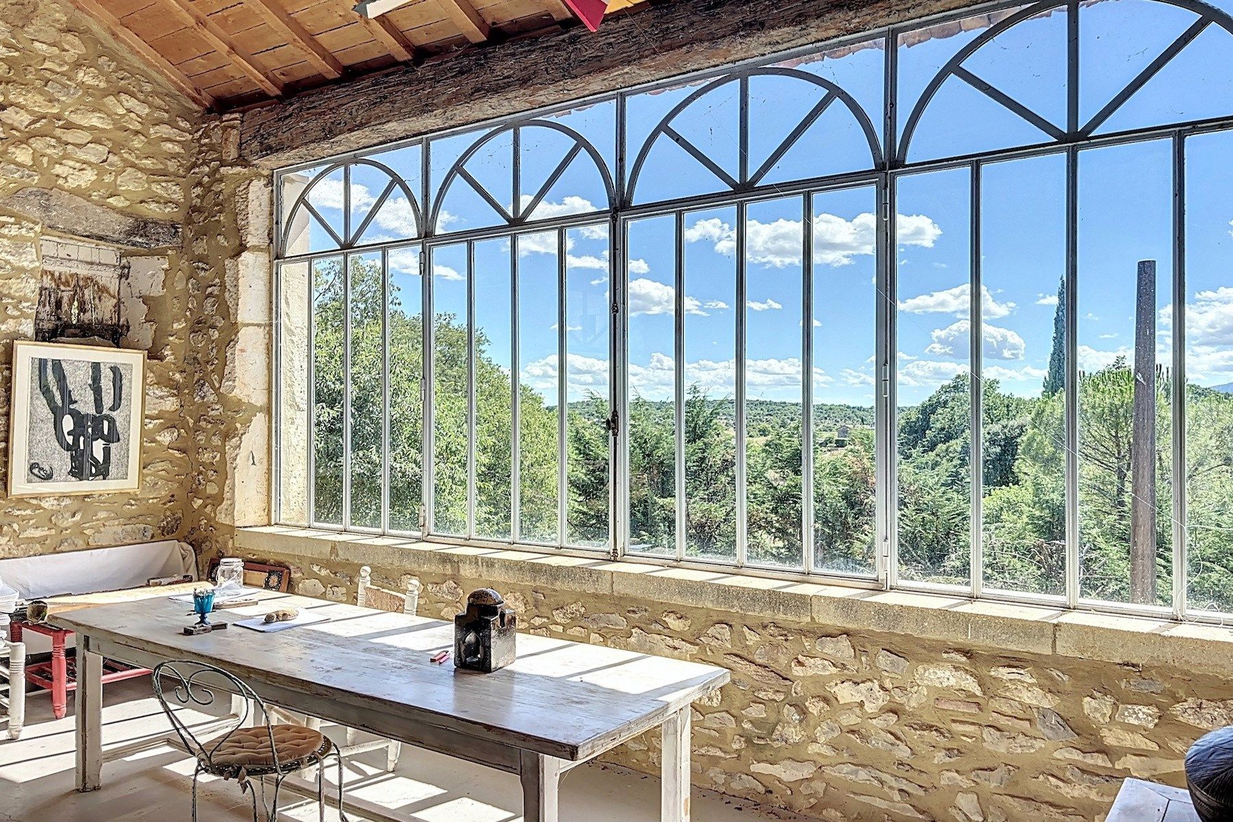 propriété 10 Pièces en vente sur LUSSAN (30580)