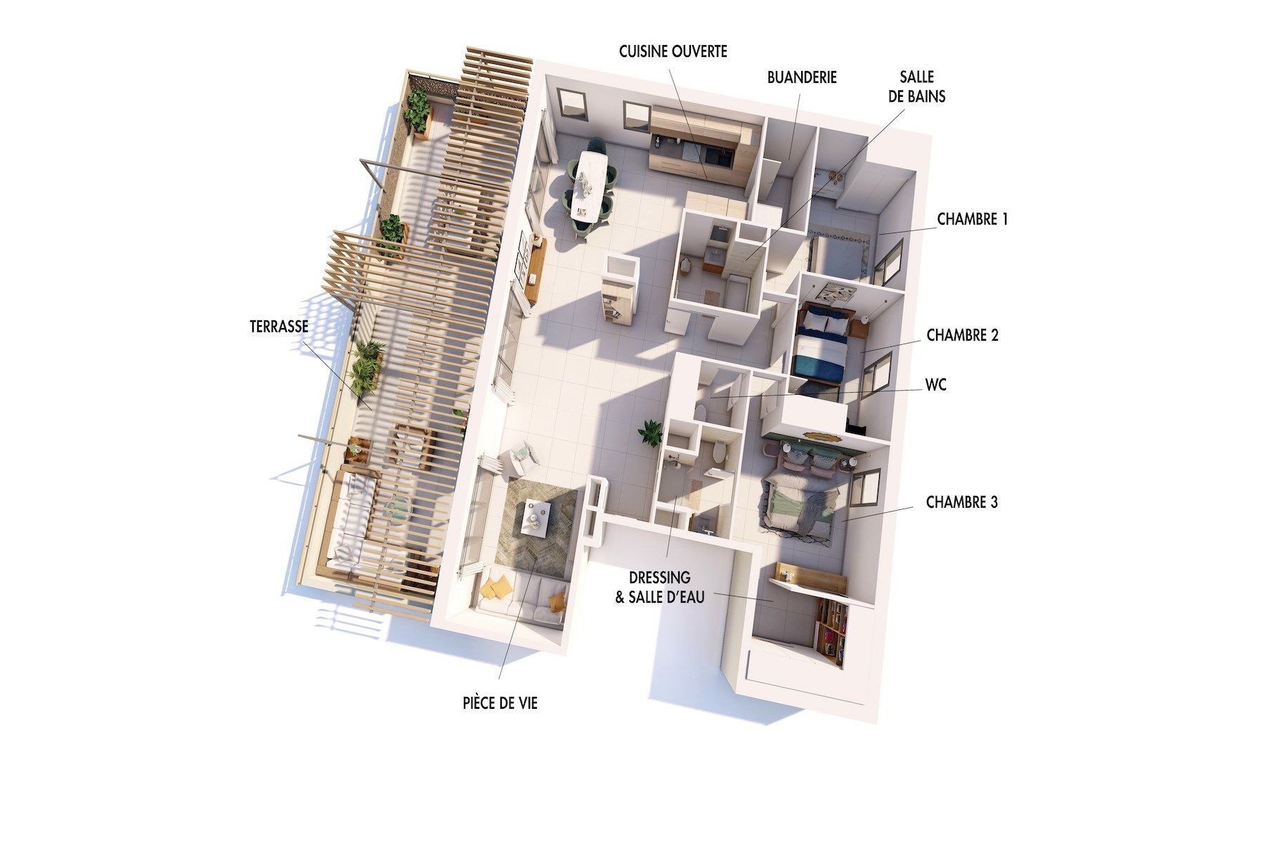 appartement 4 Pièces en vente sur UZES (30700)