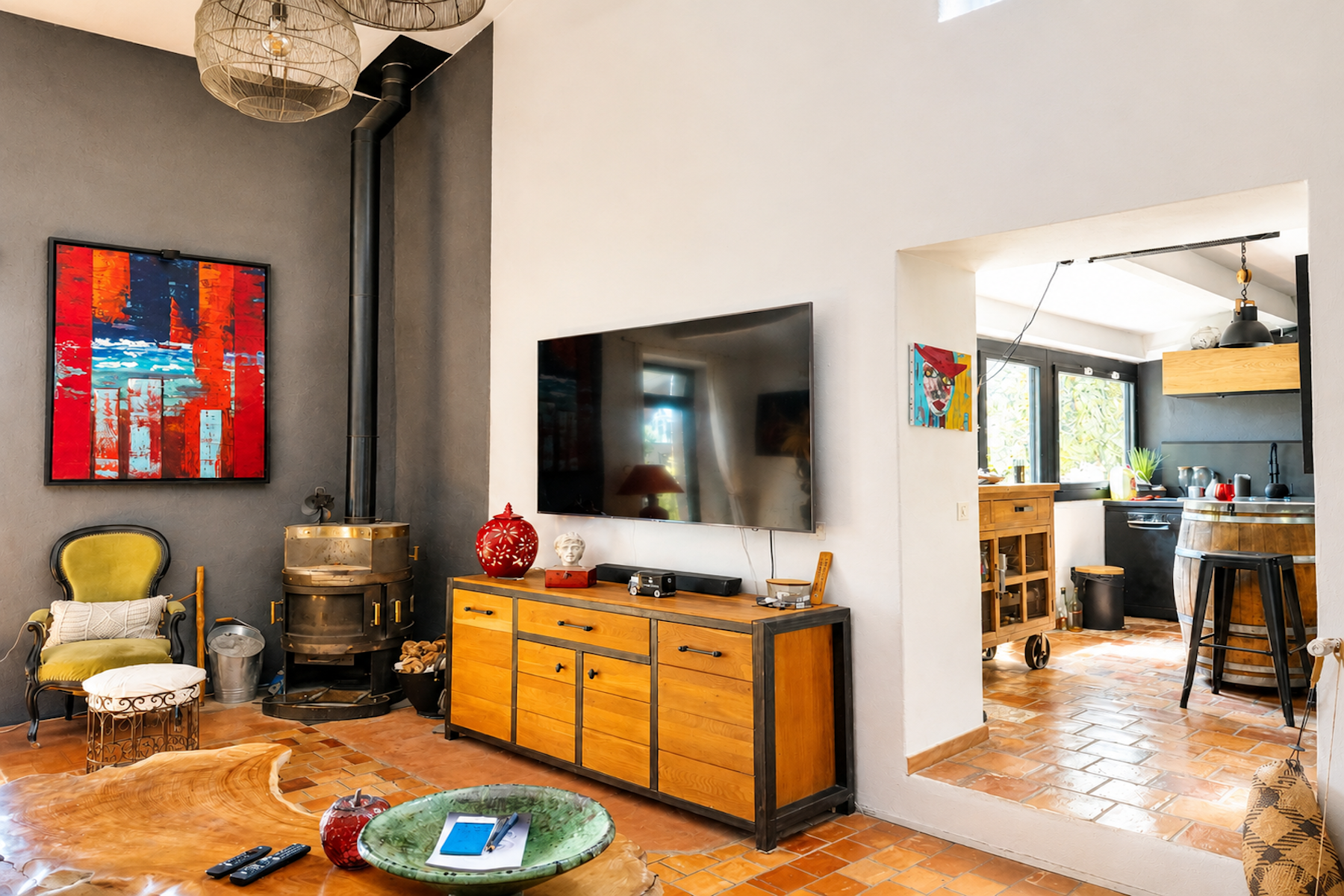 maison 7 Pièces en vente sur LA ROQUE SUR CEZE (30200)